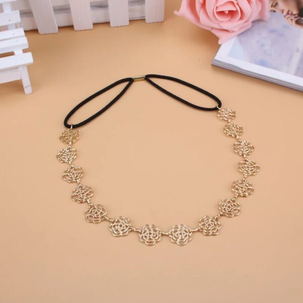 Vincha collar flores - Imagen 9