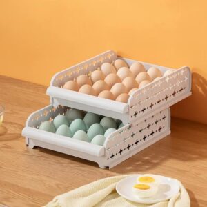 Porta huevos de 2 pisos